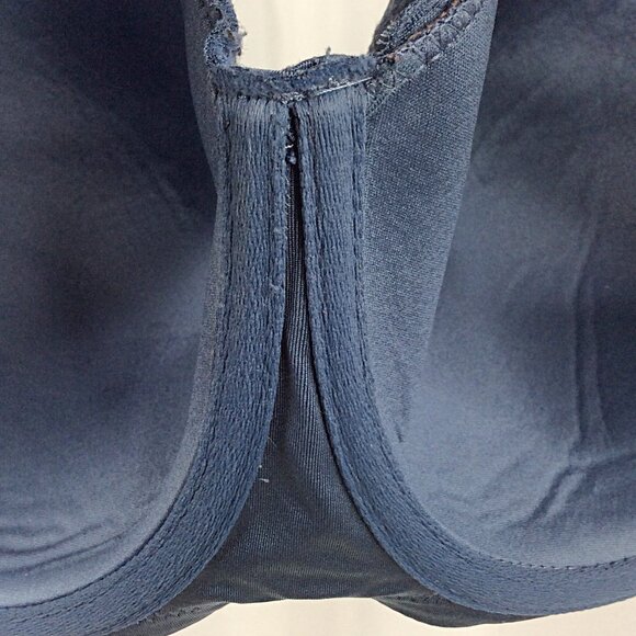 Joyspun Women's Bra 44D Blue Lace Comfort Straps Underwired - Picture 8 of 10